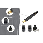 Portable High Pressure Water Spray Gun with Adjustable Nozzle | Car Wash Water Gun & Garden Hose Sprayer | Multipurpose Cleaning Tool with Quick Connector Kit