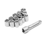 40-Piece Socket Wrench Tool Kit | Combination Ratchet & Screwdriver Bit Set | Portable Hand Tool Set for Car, Bike, and Home Repair | Universal DIY Mechanic Tool Kit with Carry Case