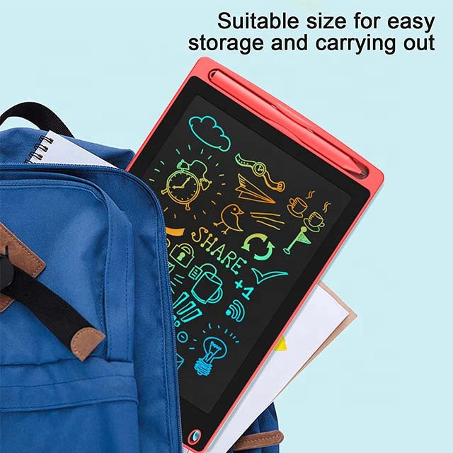8.5 Inch Multicolor LCD Writing Tablet – Digital Drawing & Writing Pad with Stylus | Reusable Paperless Memo Board for Kids & Adults