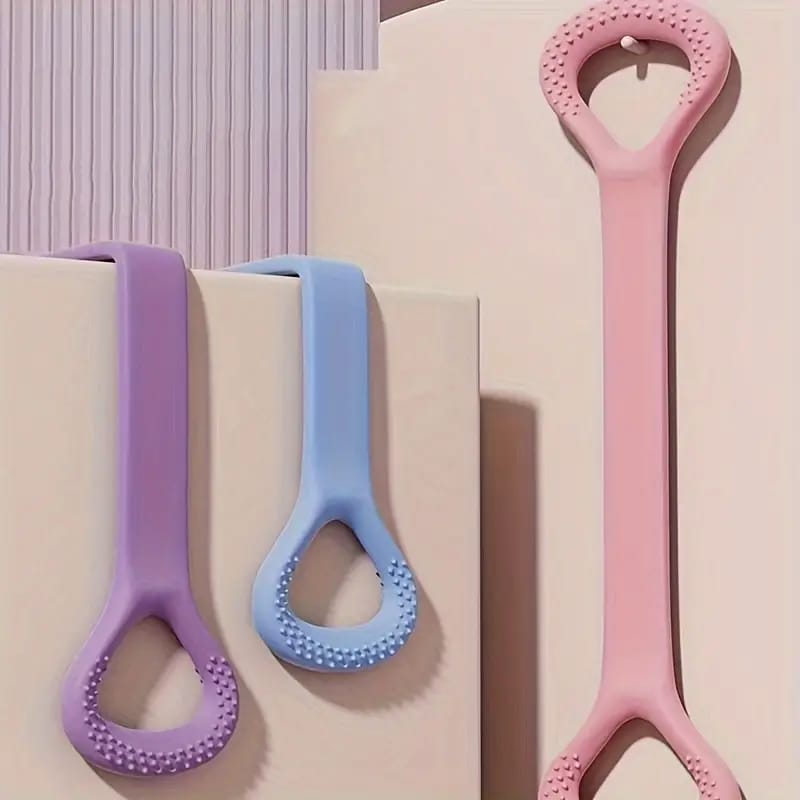 8-Shape Yoga Stretch Strap Belt | Elastic Fitness Resistance Band for Exercise, Pilates & Home Workout | Body Stretching Band for Back, Shoulder, Arms & Flexibility Training