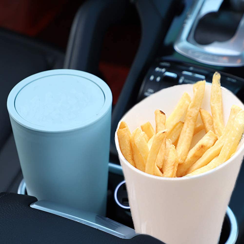 French Fries & Snack Holder with Dipping Cup | Reusable Fries Cone Cup with Sauce Container | Portable Snack Serving Cup for Parties, Kitchen & Table Use