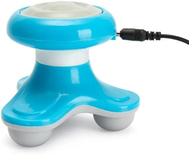 Electric Portable Mini Body Massager | USB & Battery Operated Handheld Massager for Head, Neck, and Shoulder | Compact Relaxation Tool for Men & Women (Batteries Not Included)