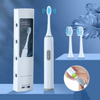 6 Modes Sonic Electric Toothbrush for Adults & Kids | Rechargeable Electric Toothbrush with Smart Timer | IPX7 Waterproof Whitening Toothbrush with Brush Holder & 4 Brush Heads