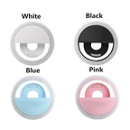 Rechargeable Selfie Ring Light for Mobile | Clip-On LED Ring Light with 36 LEDs | Portable Phone Camera Light for Photos, Videos & TikTok