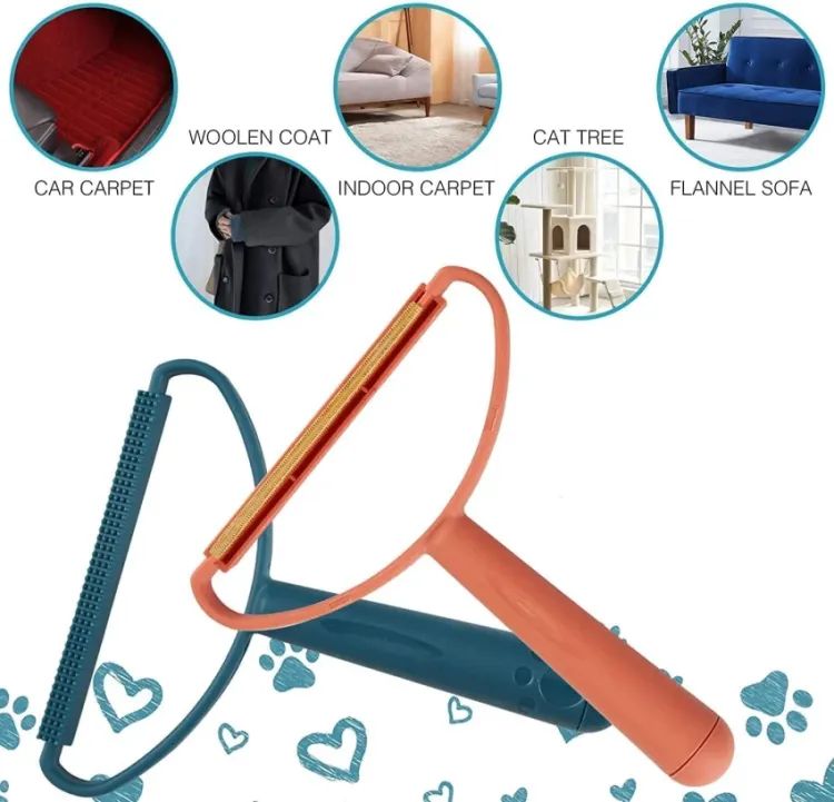 Portable Manual Lint Remover | Reusable Fabric Lint Cleaner Brush for Clothes, Sweaters, Wool & Coats | Pet Hair, Dust & Fuzz Remover Tool for Carpet, Sofa & Clothing Maintenance