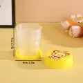 Portable Folding Collapsible Magic Cup | Cartoon Foldable Travel Cup for Kids | Pocket-Size Reusable Plastic Drinking Cup for School, Camping & Outdoor Use (Pack of 1)