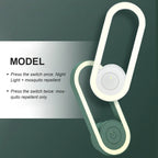 Ultrasonic Mosquito Repellent LED Night Lamp | Electric Indoor & Outdoor Bug Killer Light | Silent Mosquito Catcher Lamp with Soft Eye Protection Glow | USB Insect Trap for Home & Bedroom