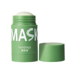 Green Tea Mask Stick 40g | Deep Cleansing Clay Mask Stick for Pores & Oil Control | Purifying Green Tea Face Mask Stick for Daily Skincare