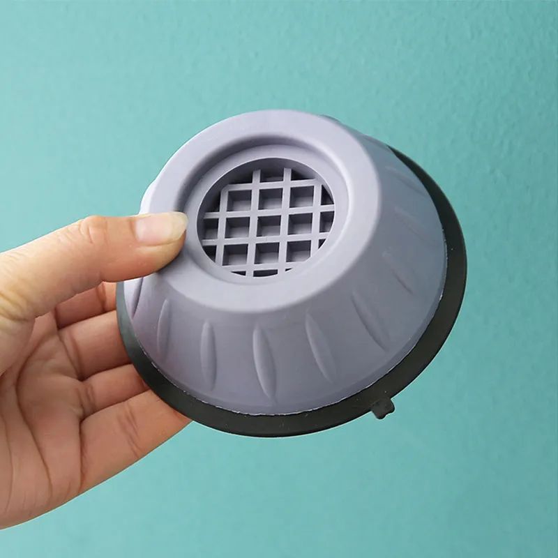 Pack of 4 Anti-Vibration Washing Machine Foot Pads | Non-Slip Shock Absorber Mats for Washer, Dryer & Home Appliances | Noise Reduction Rubber Floor Protectors