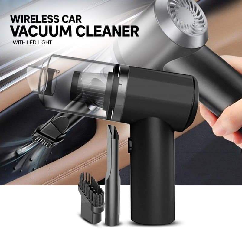 Powerful 2 in 1 Portable Vacuum Cleaner for Car With Wire | Car Charger or Cigarette Socket for Power | removable and washable filter | Lightweight Operates Quietly