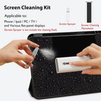 7-in-1 Computer Keyboard Cleaning Brush Kit | Earphone Cleaning Pen & Keycap Puller Tool | Portable Multi-Purpose Gadget Cleaner for Laptop, PC, Monitor & Mobile Accessories