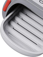 Portable Soap Holder with Lid | Travel Soap Dish Box with Drain Tray | Leakproof Plastic Soap Case for Bathroom, Shower, Gym & Outdoor Use