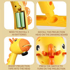 LED Projector Drawing Table for Kids – 3-in-1 Drawing & Tracing Desk with Patterns | Educational Art Projector Toy for Writing, Painting & Creative Play