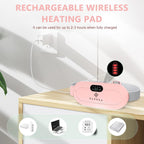 USB Rechargeable Heating Belt for Period Comfort – Electric Waist & Stomach Heating Pad with Adjustable Heat Levels for Girls & Women