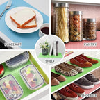 1 Pack Refrigerator Shelf Mat | Non-Slip Waterproof Fridge Liner Sheet | Washable Anti-Slip Refrigerator Protector Mat for Drawers, Cabinets & Food Storage