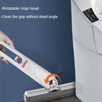 Mini Portable Cleaning Mop | Hand-Free Squeeze Sponge Mop with Absorbent Head | Compact Wet & Dry Mop for Kitchen, Bathroom, Table, Car & Glass | Multi-Purpose Household Cleaning Tool