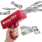 Money Gun Machine | Fun Cash Spraying Toy for Kids & Adults | Party Money Blaster with Play Notes for Weddings, Birthdays & Events – Paper Spray Machine