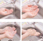 1 Pcs Travel Paper Soap Sheets | Portable Mini Hand Washing Soap for Travel, Camping & Outdoor Use | Disposable Scented Soap Paper Strips in Compact Case – Hygiene Travel Essential