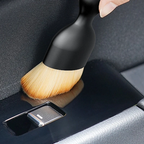 Car Interior Cleaning Brush | Soft Bristle Dashboard & Vent Detailing Brush | Car Dust Removal Brush for AC Air Outlet, Console & Dashboard | Portable Car Interior Dust Brush