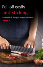 6-Piece Kitchen Knife Set with Peeler & Scissors | Professional Stainless Steel Chef Knives with Non-Stick Coating | Multi-Purpose Cooking Knife Set for Slicing, Chopping & Food Prep