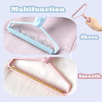 Portable Manual Lint Remover | Reusable Fabric Lint Cleaner Brush for Clothes, Sweaters, Wool & Coats | Pet Hair, Dust & Fuzz Remover Tool for Carpet, Sofa & Clothing Maintenance