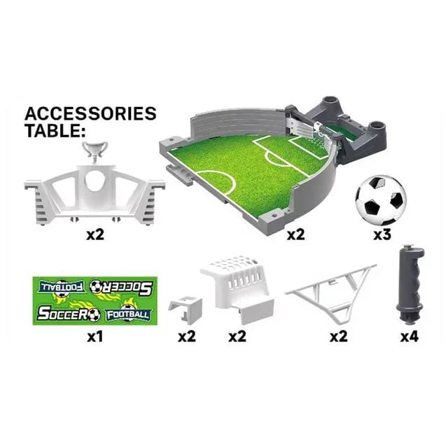Mini Tabletop Football Game – Two Player Finger Soccer Board Game | Interactive Family Sports Toy for Kids & Indoor Play