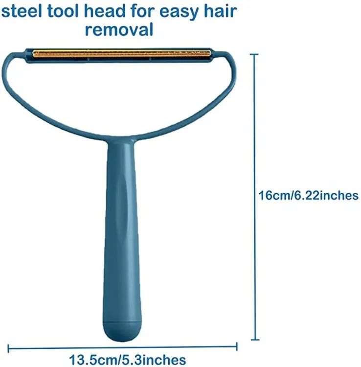 Portable Manual Lint Remover | Reusable Fabric Lint Cleaner Brush for Clothes, Sweaters, Wool & Coats | Pet Hair, Dust & Fuzz Remover Tool for Carpet, Sofa & Clothing Maintenance