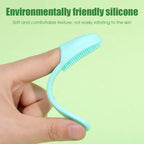 Silicone Face Cleansing Brush | Blackhead Remover & Nose Pore Cleaner | Soft Exfoliating Facial Scrubber & Skin Massage Tool (Pack of 1 – Random Color)