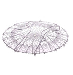 Stainless Steel Foldable Chef Frying Basket | Multipurpose Cooking Basket for Deep Frying, Boiling, Draining & Steaming | 12-in-1 Kitchen Mesh Basket Tool