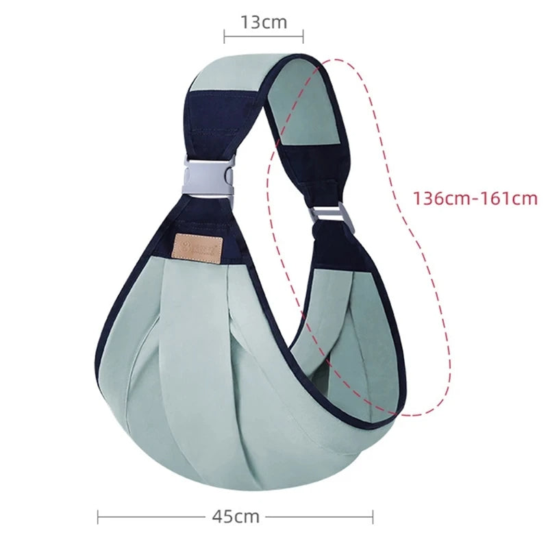 Baby Sling Carrier Newborn to Toddler | Lightweight Adjustable Baby Carrier Sling | Soft Front Baby Wrap Carrier