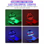 LED Flying Spinner Ball Toy | Hand Controlled Hover Flying Orb | Rechargeable Light Up Rotating Mini Flying Toy for Kids