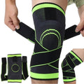 Adjustable Knee Support Brace | Elastic Pressurized Sports Compression Sleeve | Breathable Knee Pad for Running, Cycling, Gym & Joint Pain Relief – Unisex