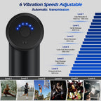 Professional Deep Tissue Massage Gun | Handheld Electric Muscle Massager | Rechargeable Portable Massage Gun for Neck, Back & Full Body Relaxation