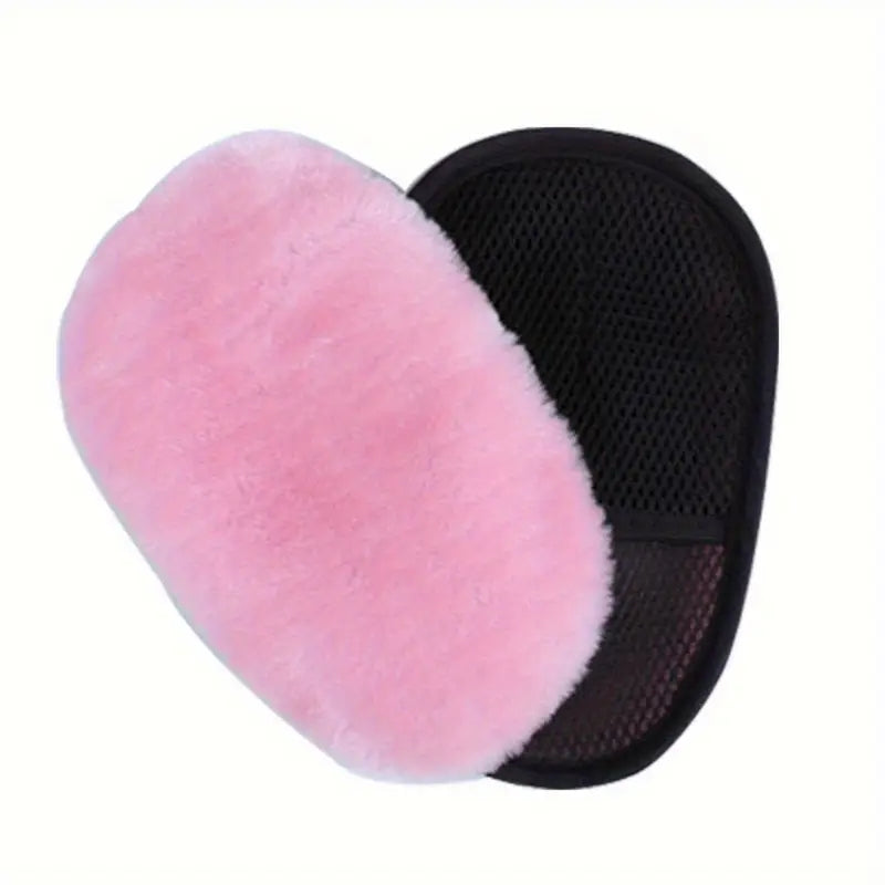 Super Soft Woolen Car Cleaning Glove | Scratch-Proof Wash Mitt for Car Glass & Body | Reusable Microfiber Auto Cleaning Mitt for Car Washing & Detailing in Pakistan